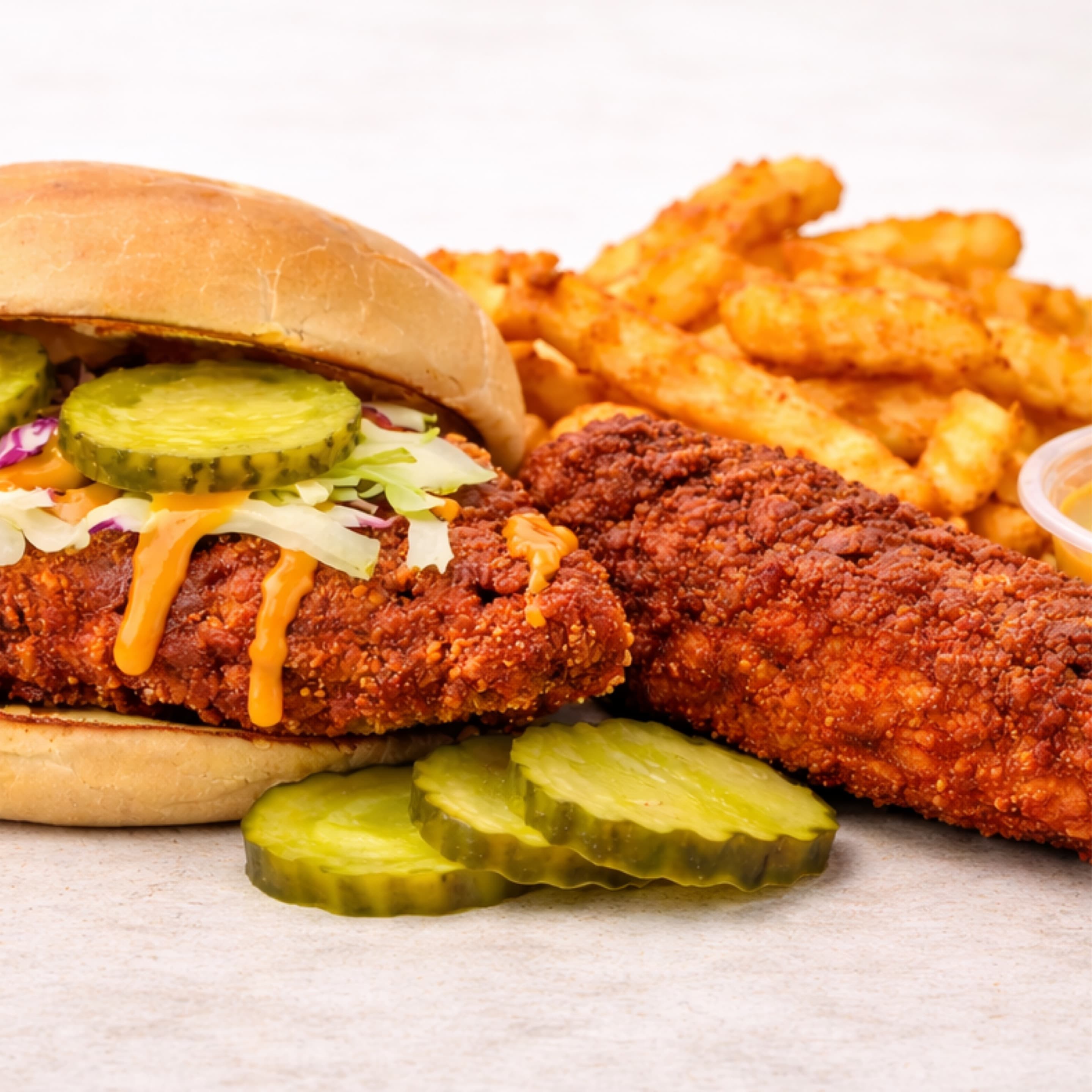 Slider & Tender with Fries